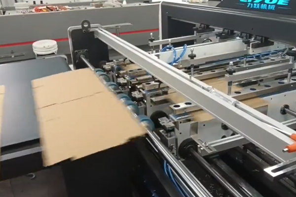 LY-3200 High Speed Double Sheets Carton Box Gluer (Multi-Station)